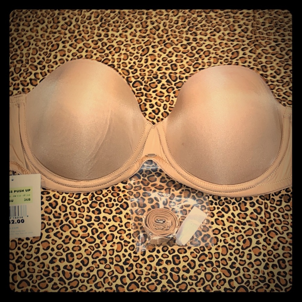 Calvin Klein Strapless Push Up Bra